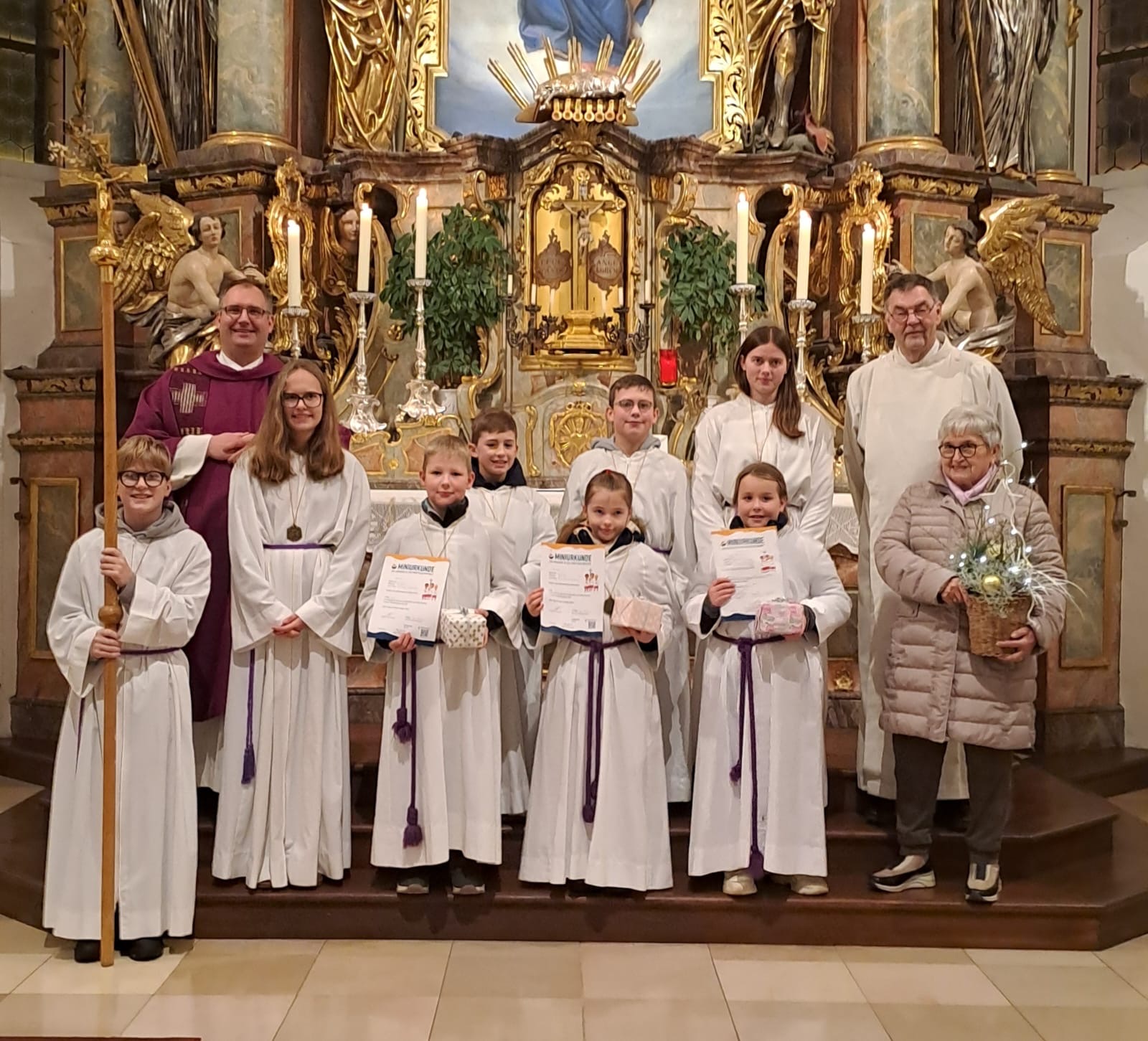 Minis-Einführung und Ehrung