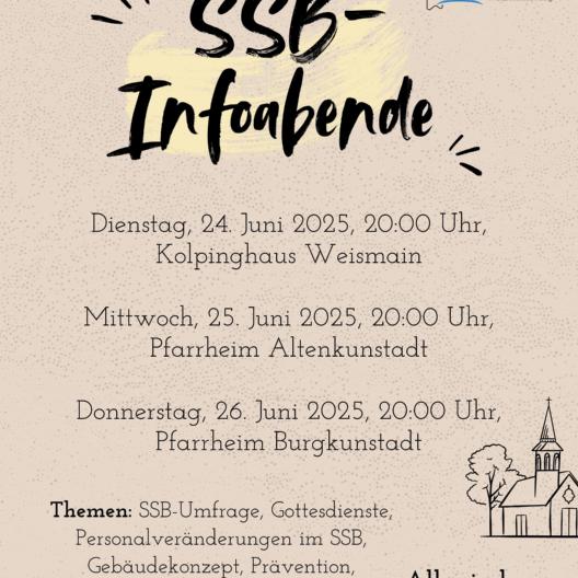 Plakat SSB-Infoabende