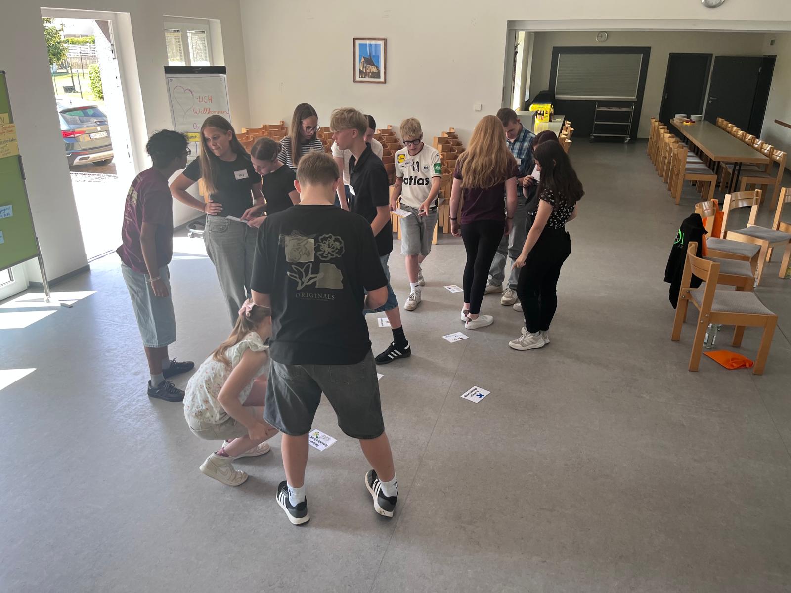 Crash-Kurs für Oberminis, Gruppe
